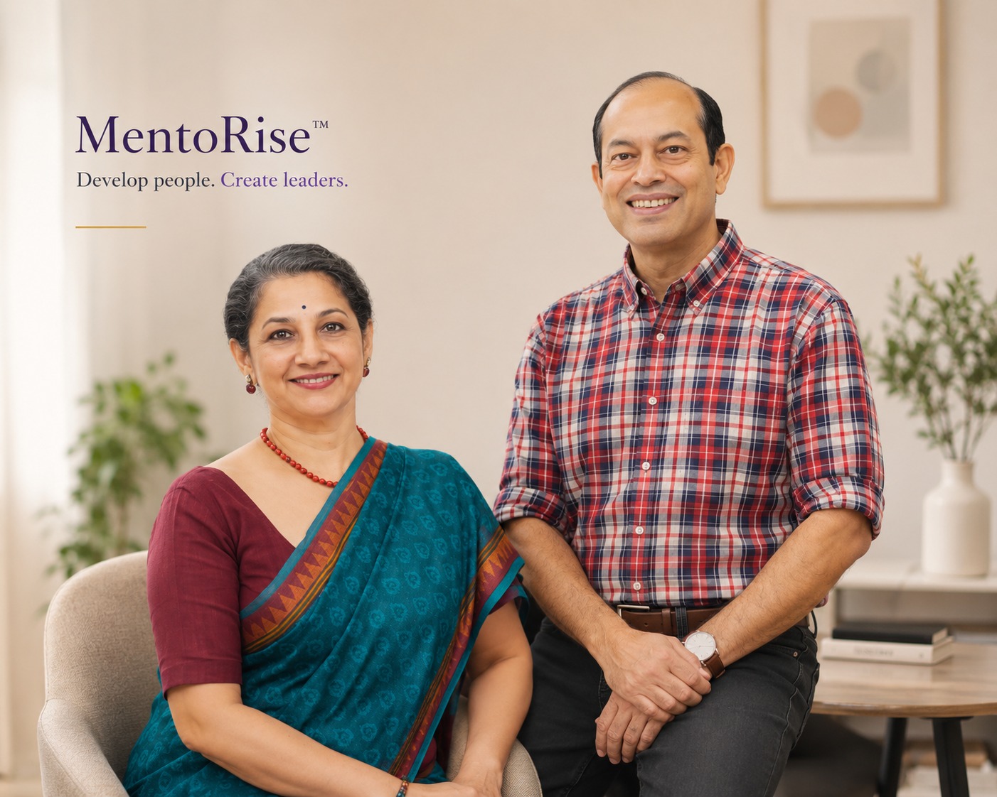 Priya and Ramesh Portrait 2